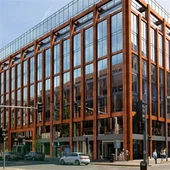 Corten čelična fasada za hotel